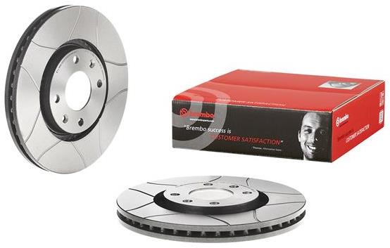 BREMBO brzdový kotúč 09.9619.75, súprava 2 ks