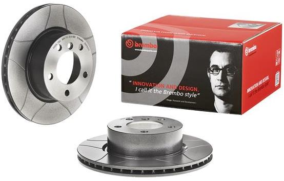 BREMBO brzdový kotúč 09.9752.75, súprava 2 ks
