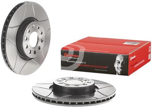 BREMBO brzdový kotúč 09.9772.75, súprava 2 ks