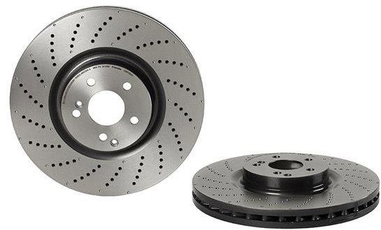 BREMBO brzdový kotúč 09.B769.51, súprava 2 ks