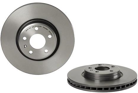BREMBO brzdový kotúč 09.D058.11, sada 2 ks