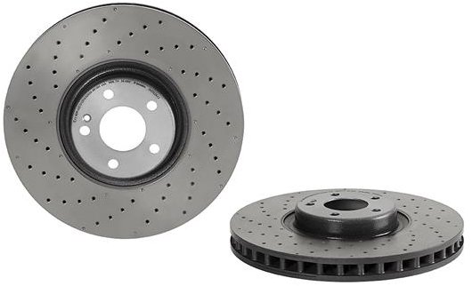BREMBO brzdový kotúč 09.D524.13, sada 2 ks