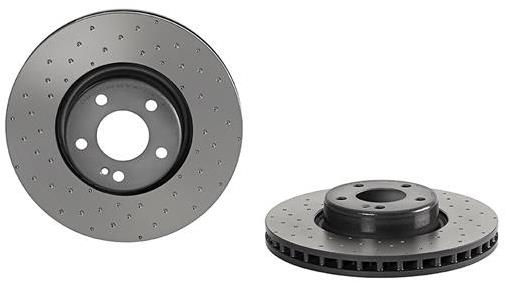 BREMBO brzdový kotúč 09.D527.23, súprava 2 ks