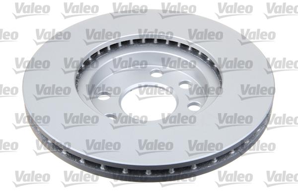 VALEO brzdový kotúč 672658, súprava 2 ks