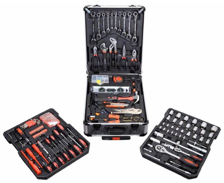 COMPASS Kufor náradia 186 dielov, KRAFT SUITE 09457