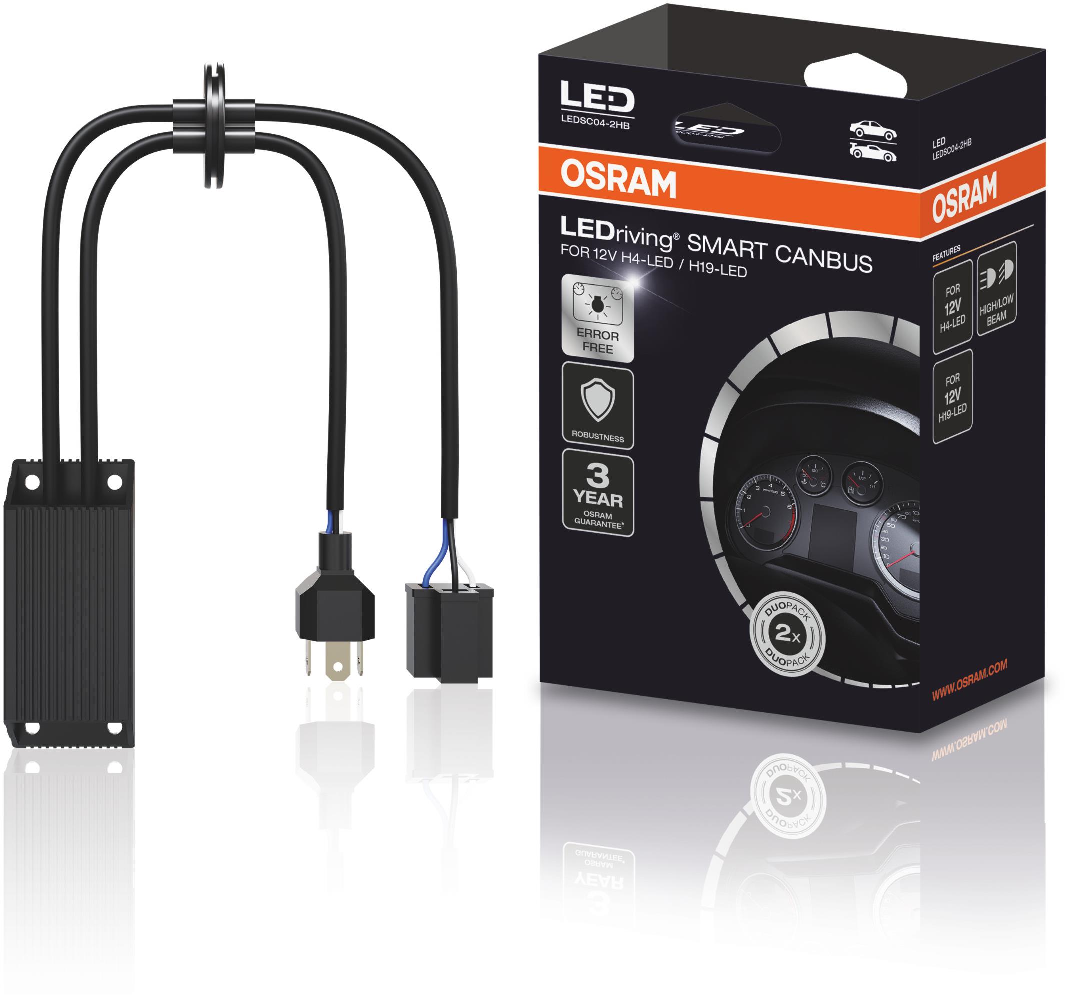 LEDriving SMART Canbus Control H4, H19 LEDSC04-2HFB