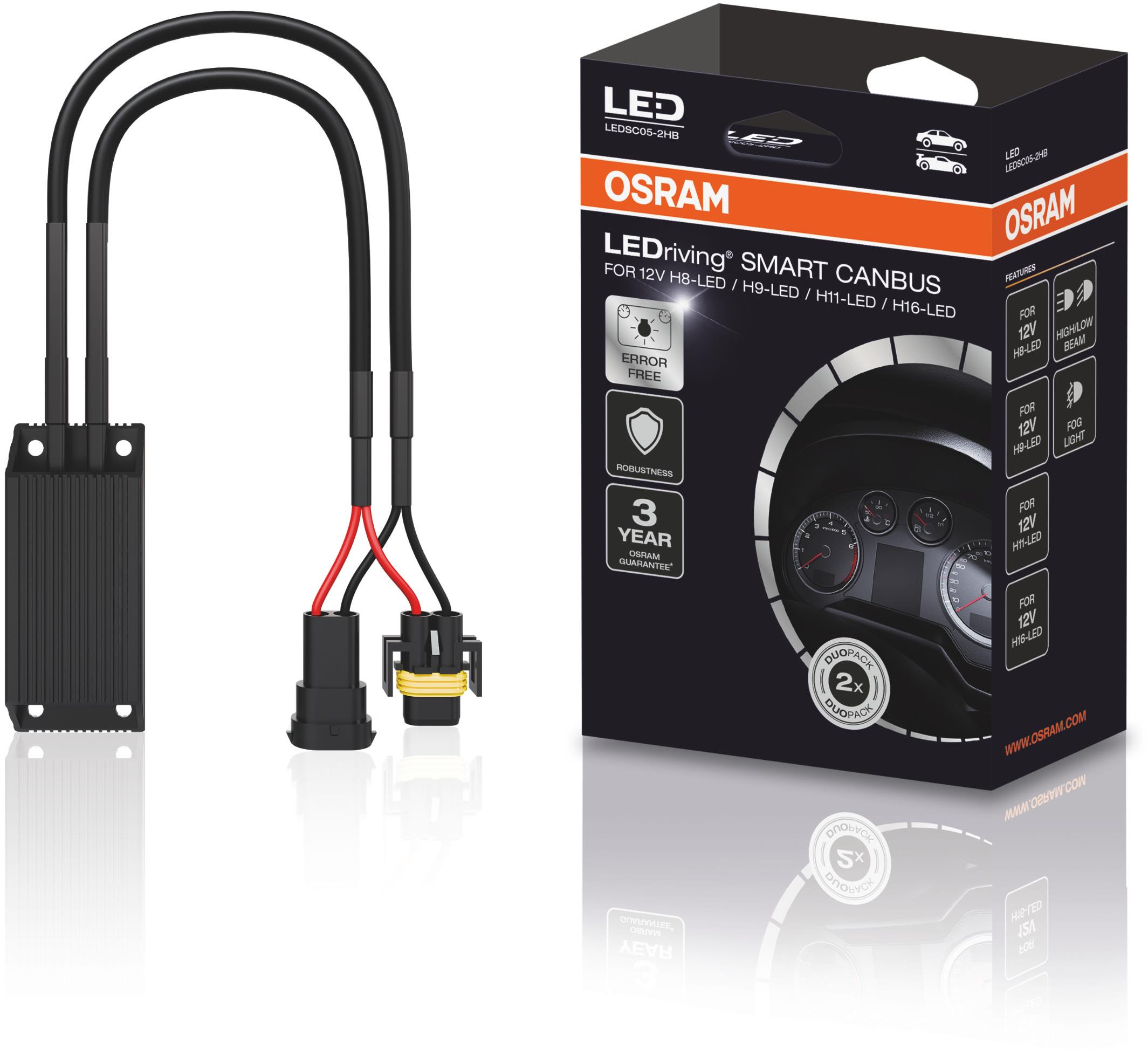 LEDriving SMART Canbus Control H8, H9, H11, H16 LEDSC05-2HFB