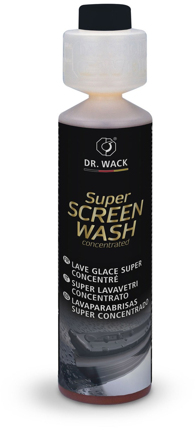 Dr. Wack Super Screenwash kvapalina do ostrekovačov, koncentrát 1 : 100, 250 ml