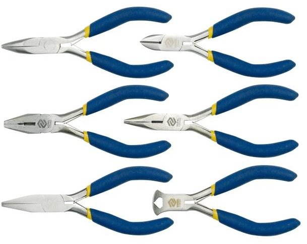 VOREL Kliešte elektrikárske 125 mm v sade TO-42309