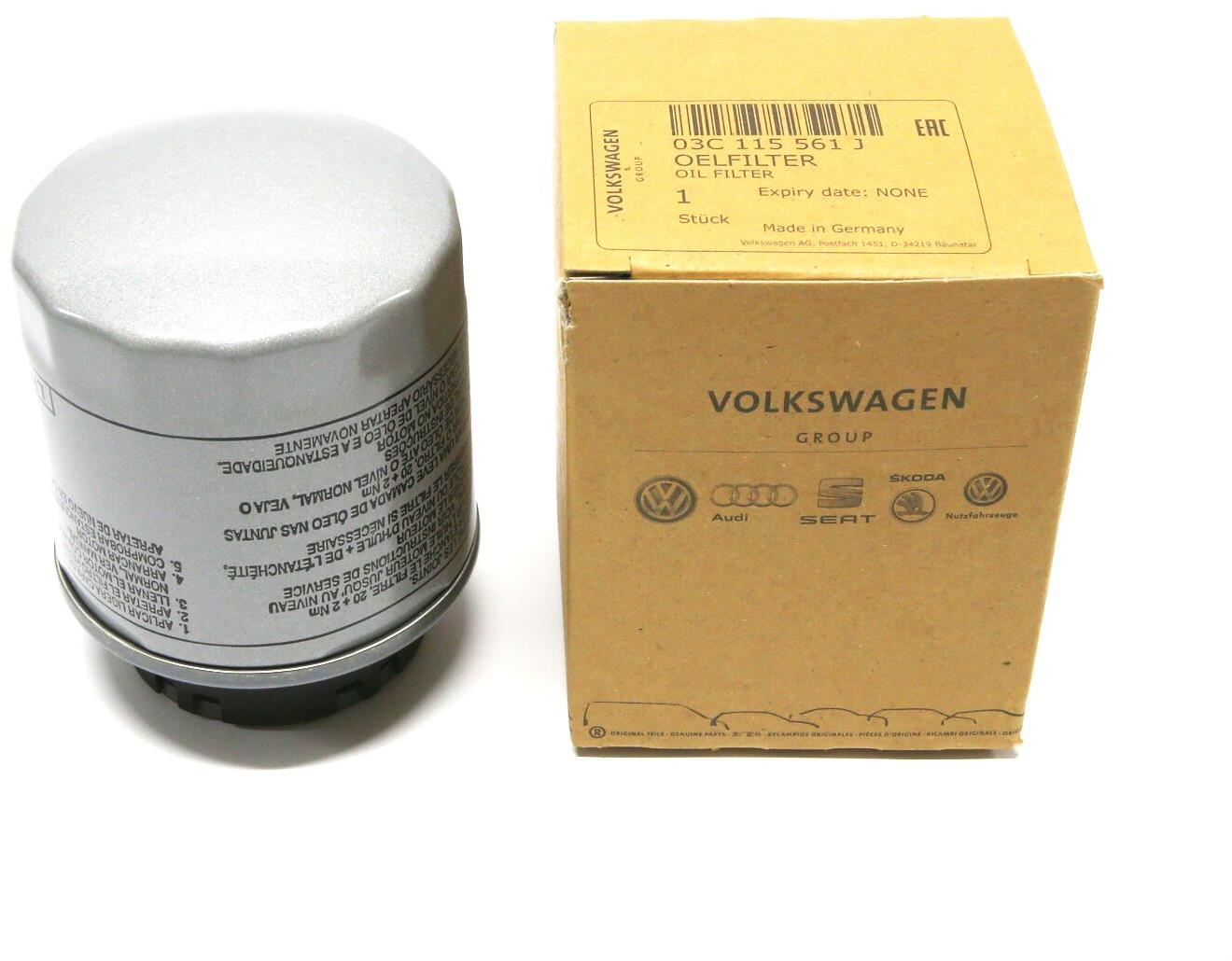 ŠKODA Filter olejovy 03C115561J, originál