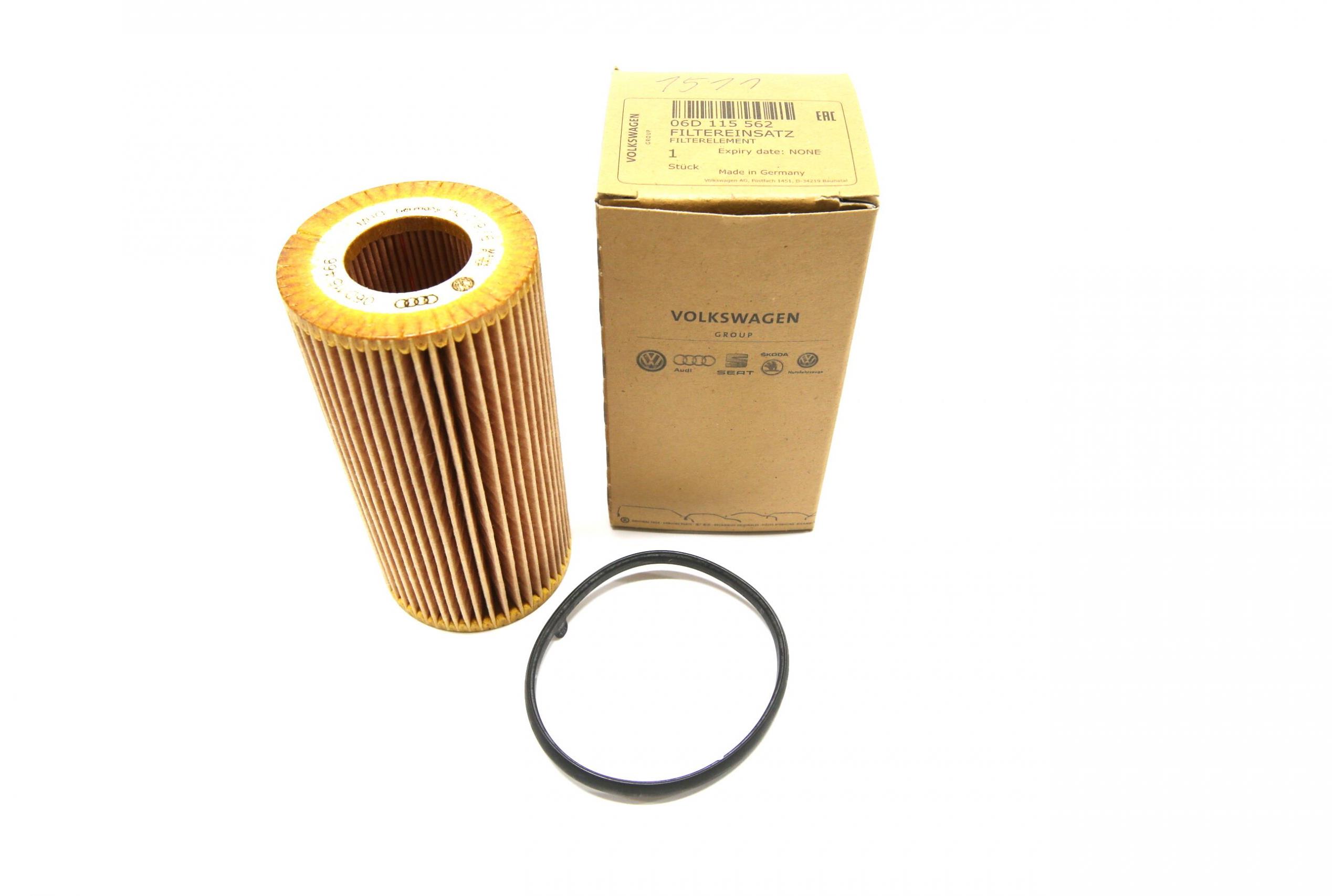 ŠKODA Nadstavec filtra s tesnením 06D115562, originál