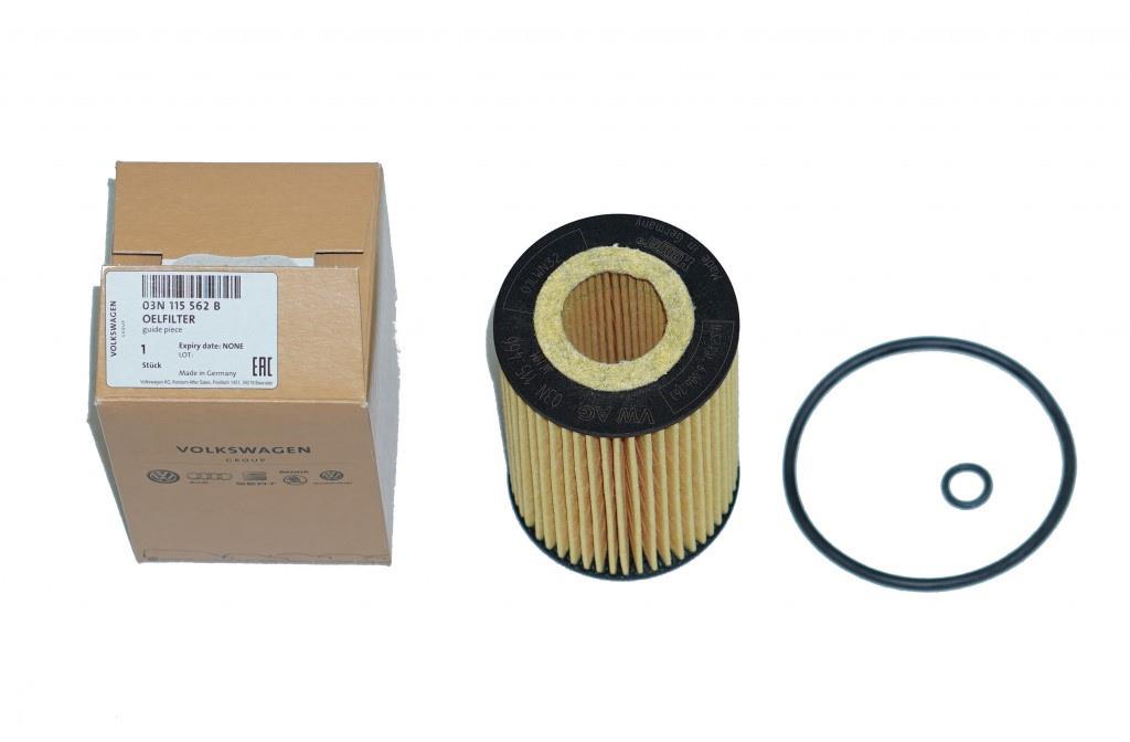 ŠKODA Nadstavec filtra s tesnením 03N115562B, originál