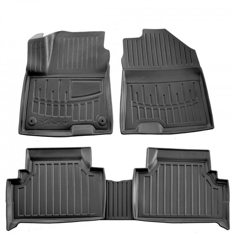 STINGRAY Gumové 3D koberce (TPE), Hyundai Kona Electric