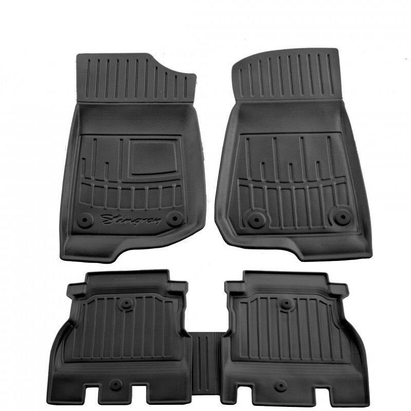 STINGRAY Gumové 3D koberce (TPE), JEEP Wrangler (JL)