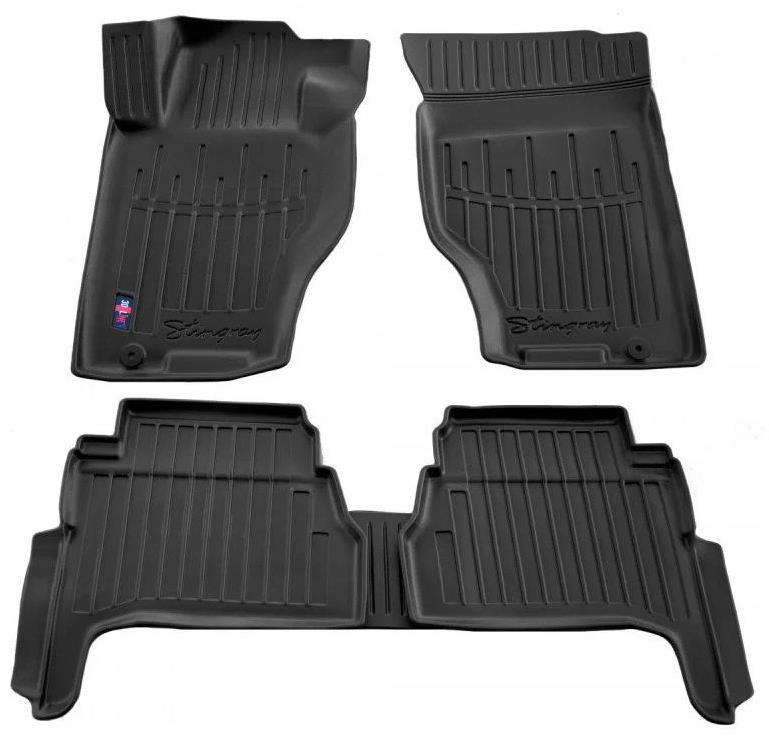 STINGRAY Gumové 3D koberce (TPE), Kia Sorento I (BL)
