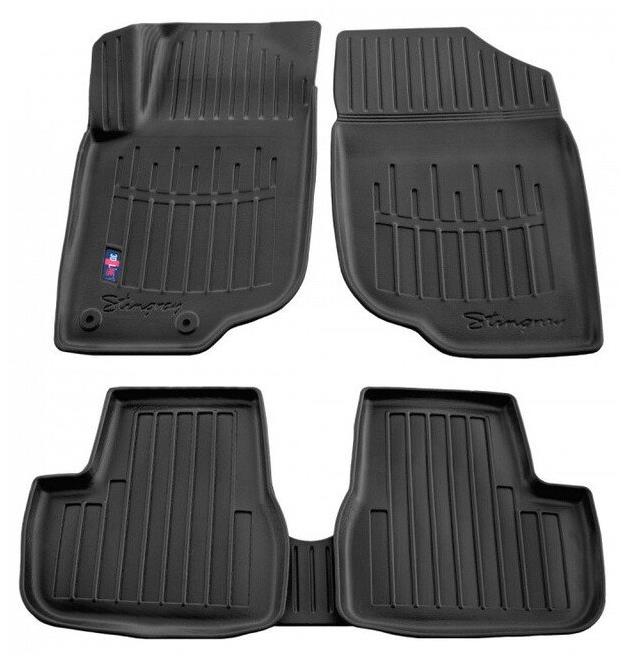 STINGRAY Gumové 3D koberce (TPE), Peugeot 207