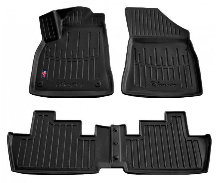 STINGRAY Gumové 3D koberce (TPE), Peugeot 3008