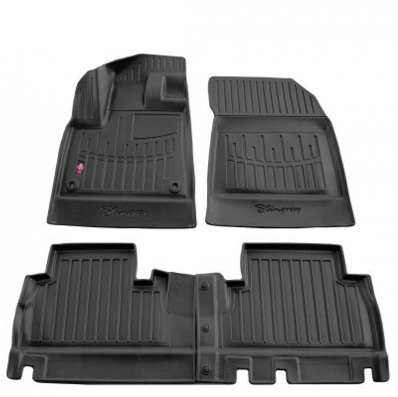STINGRAY Gumové 3D koberce (TPE), Peugeot, Citroen, Opel
