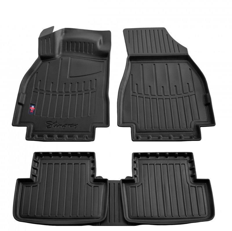 STINGRAY Gumové 3D koberce (TPE), Renault Megane II