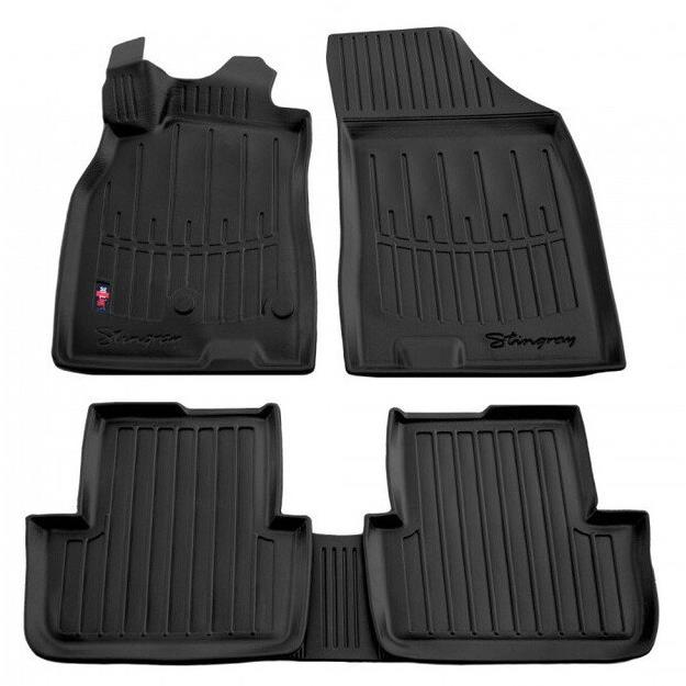 STINGRAY Gumové 3D koberce (TPE), Renault Megane III