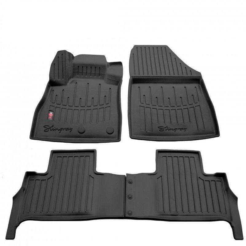STINGRAY Gumové 3D koberce (TPE), Renault Scenic IV