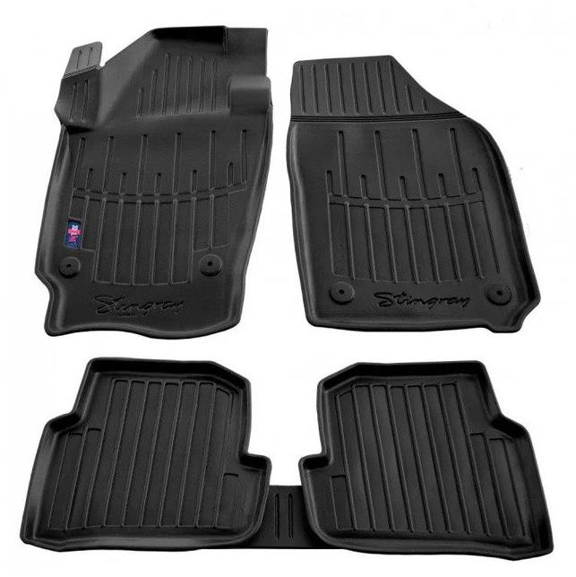 STINGRAY Gumové 3D koberce (TPE), Škoda Fabia III (NJ)