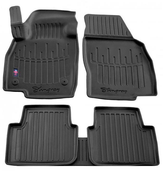 STINGRAY Gumové 3D koberce (TPE), Škoda Kamiq, SCALA