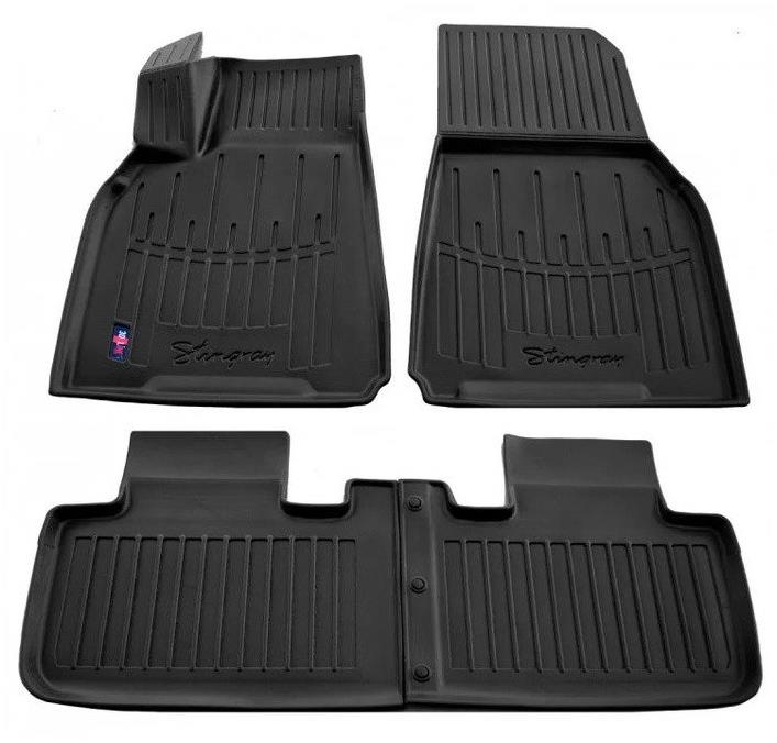 STINGRAY Gumové 3D koberce (TPE), Tesla Model Y