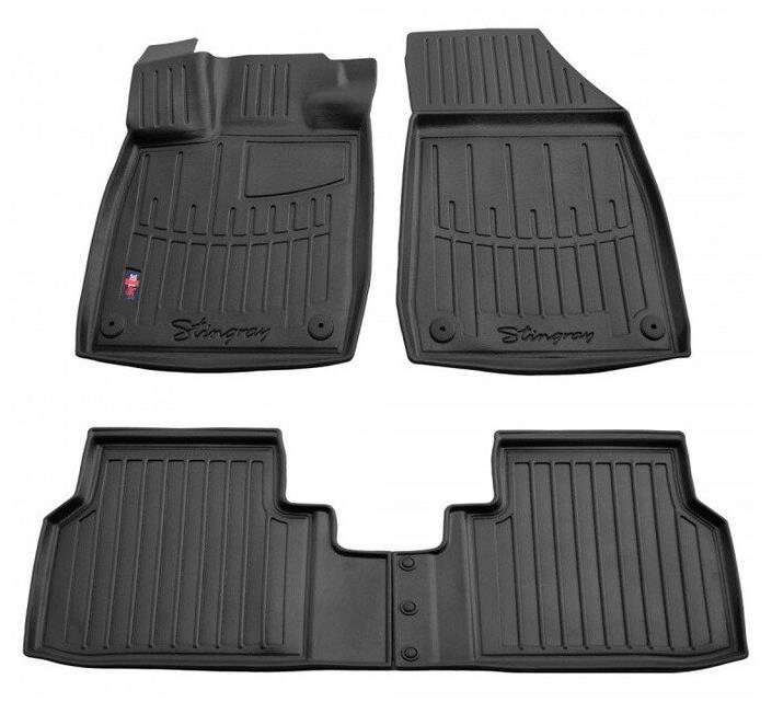 STINGRAY Gumové 3D koberce (TPE), VW, Škoda