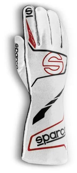 Sparco Futura s homologáciou FIA, farba bielo-čierna, veľkosť 11