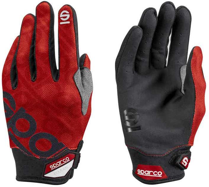 Sparco Meca-3 Rukavice pre mechanikov, farba červená, veľkosť 9