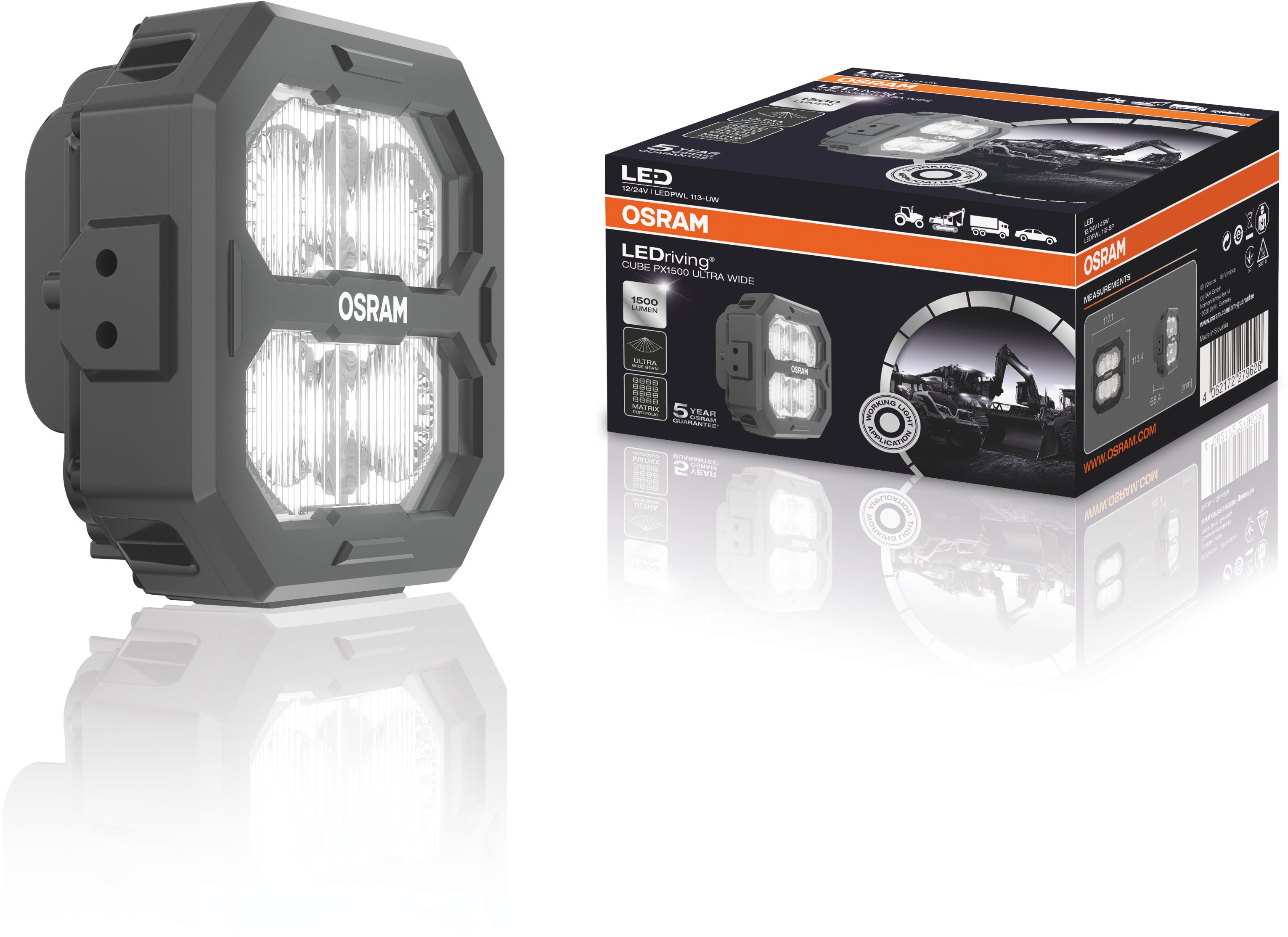 Osram LEDriving® Cube PX1500 Ultra Wide