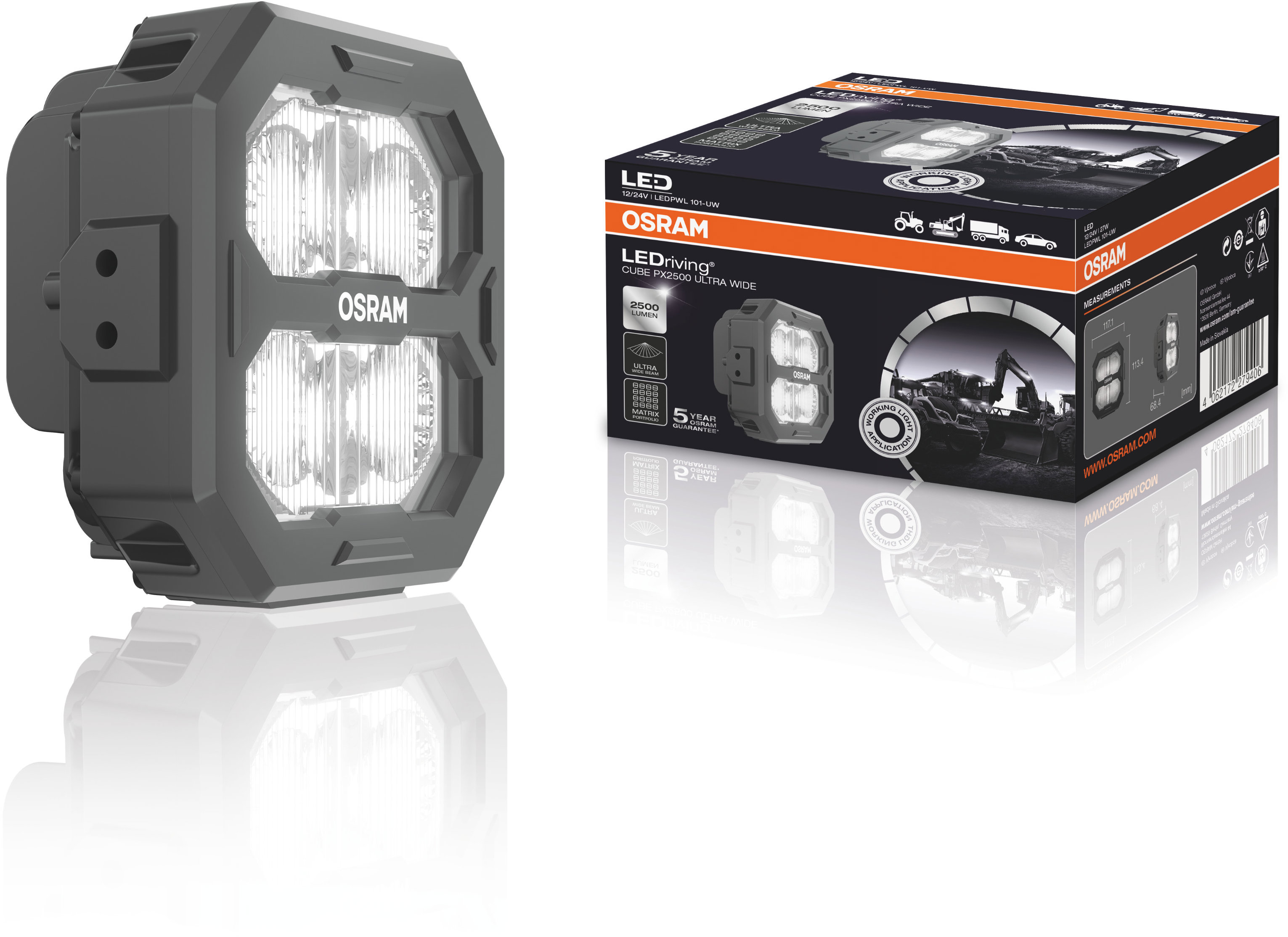 Osram LEDriving® Cube PX2500 Ultra Wide