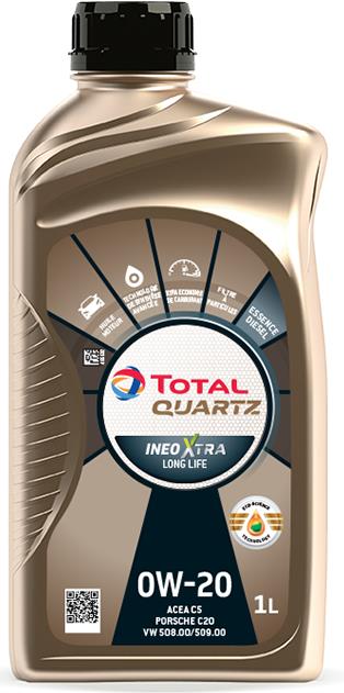 TOTAL Quartz Ineo Xtra Longlife 0W-20, 1 l