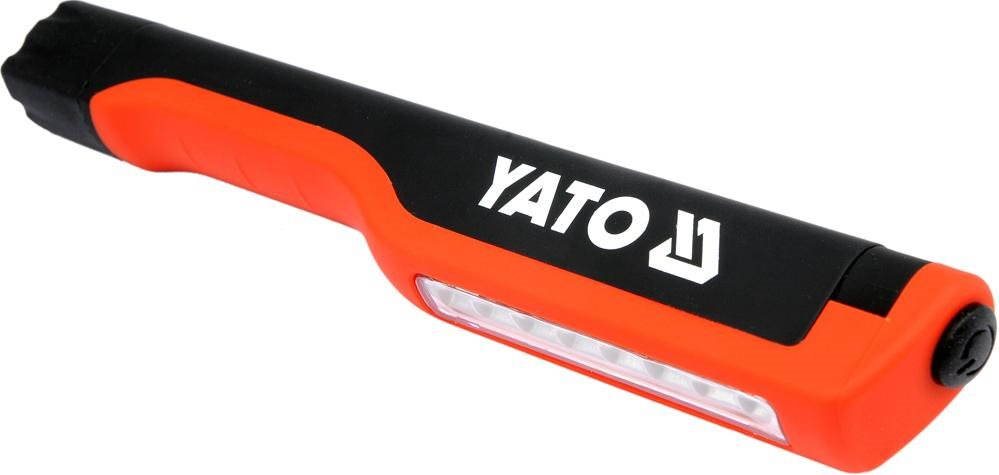 YATO Lampa ručná 8 LED, s klipsou, 80 lm