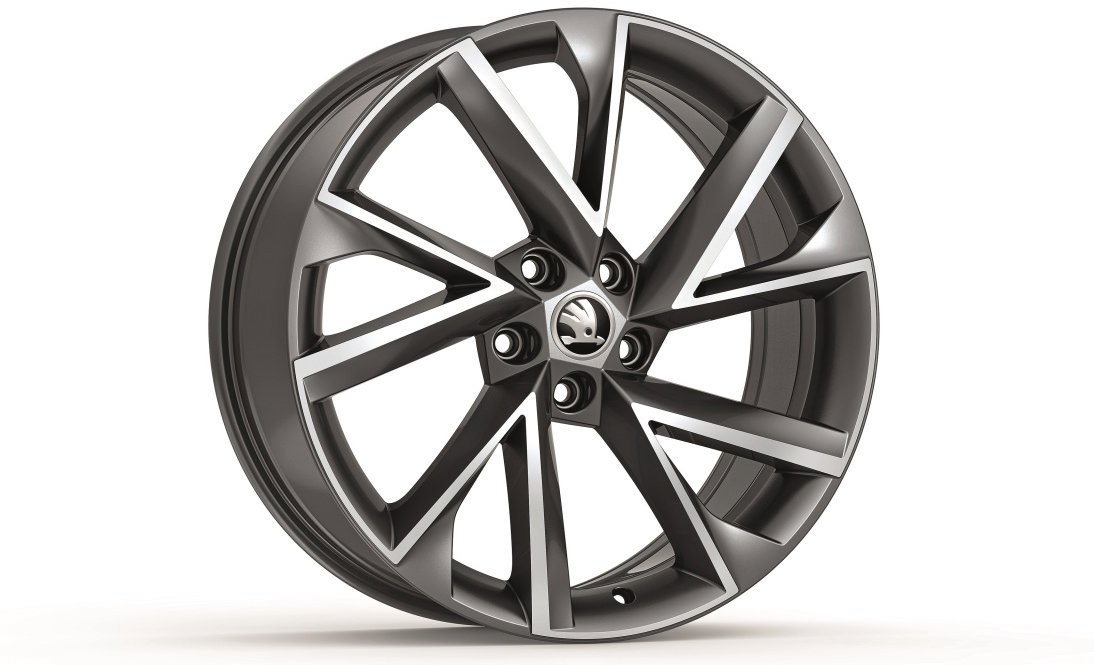 ŠKODA VEGA 19" na SUPERB III antracitová
