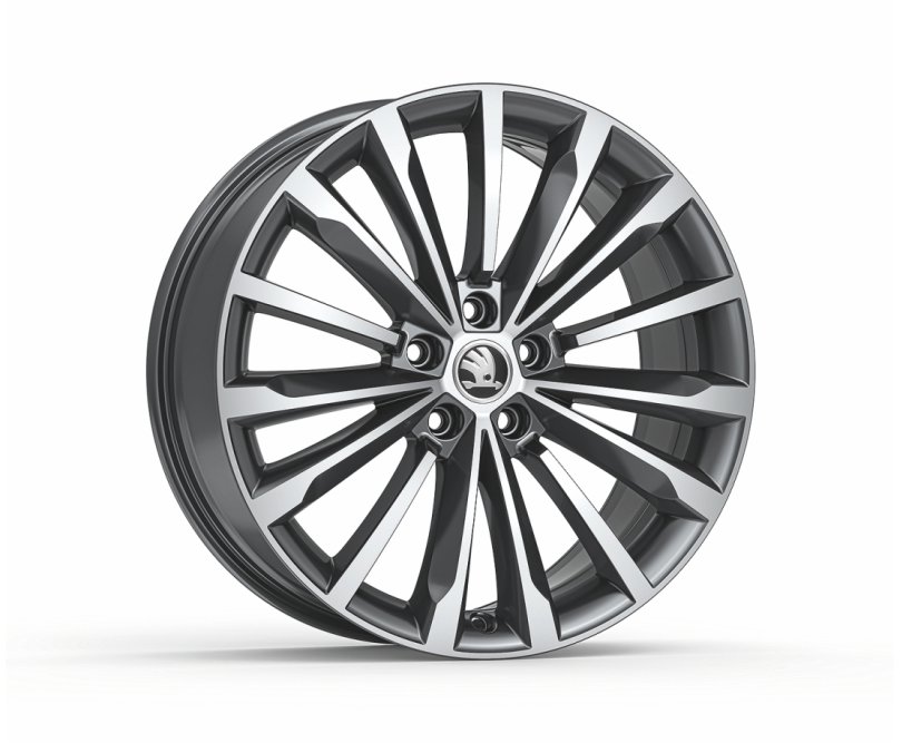 ŠKODA TRINITY 19" na SUPERB III antracitová