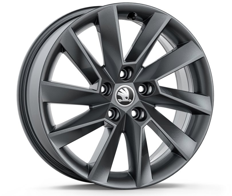 ŠKODA STRATOS 17" na SUPERB III antracitová