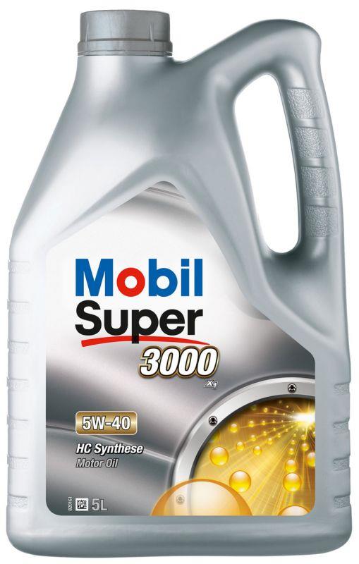 Mobil Super 3000 X1 5W-40, 5 l