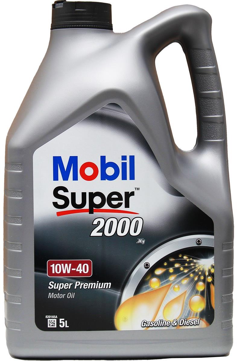 Mobil Super 2000 X1 10W-40, 5 l
