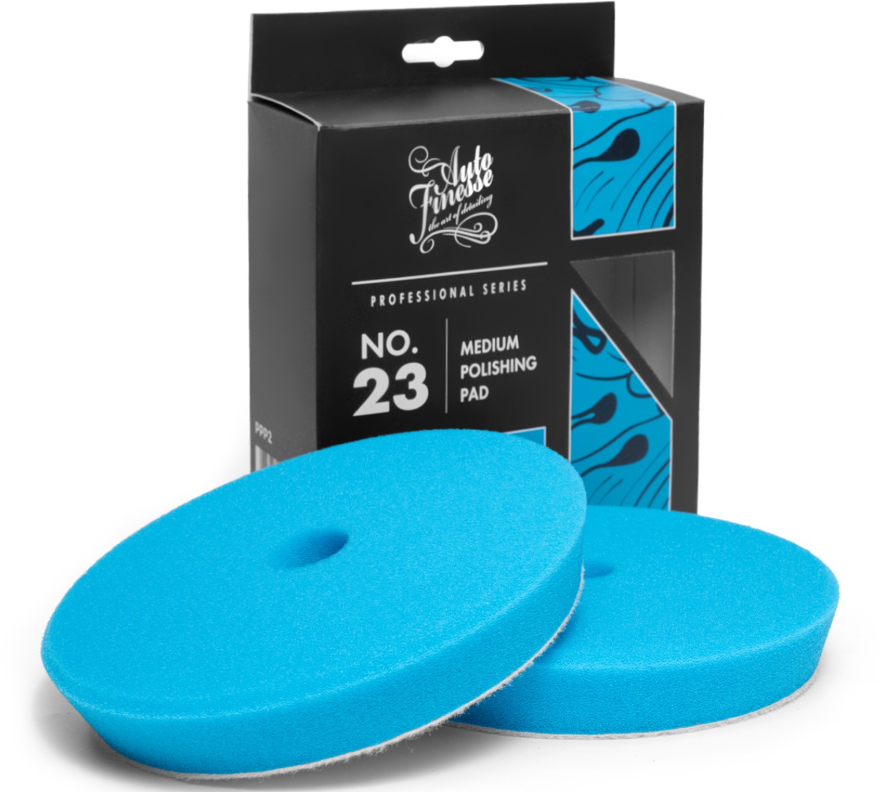 AUTO FINESSE Stredne tvrdý leštiaci kotúč No: 23, 140 mm 2ks