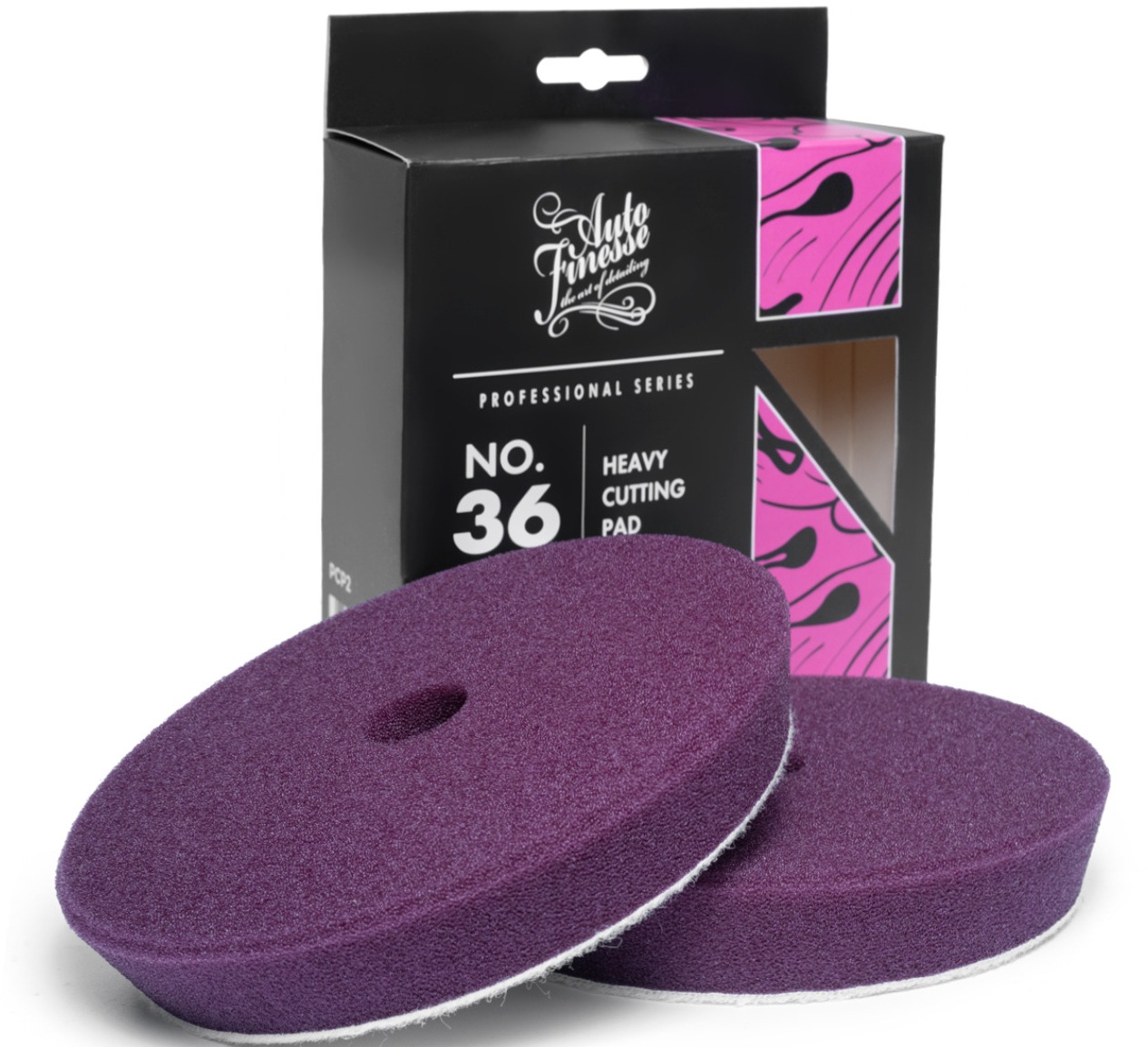 AUTO FINESSE Tvrdý leštiaci kotúč 140 mm No: 36 2ks