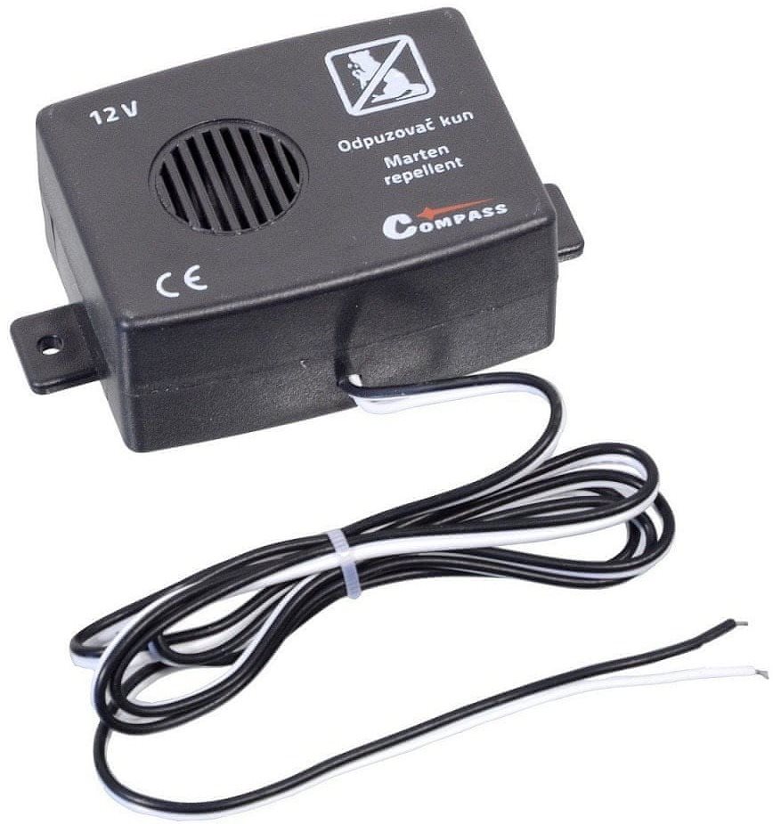 COMPASS - Odpudzovač kún elektronický, 12 V
