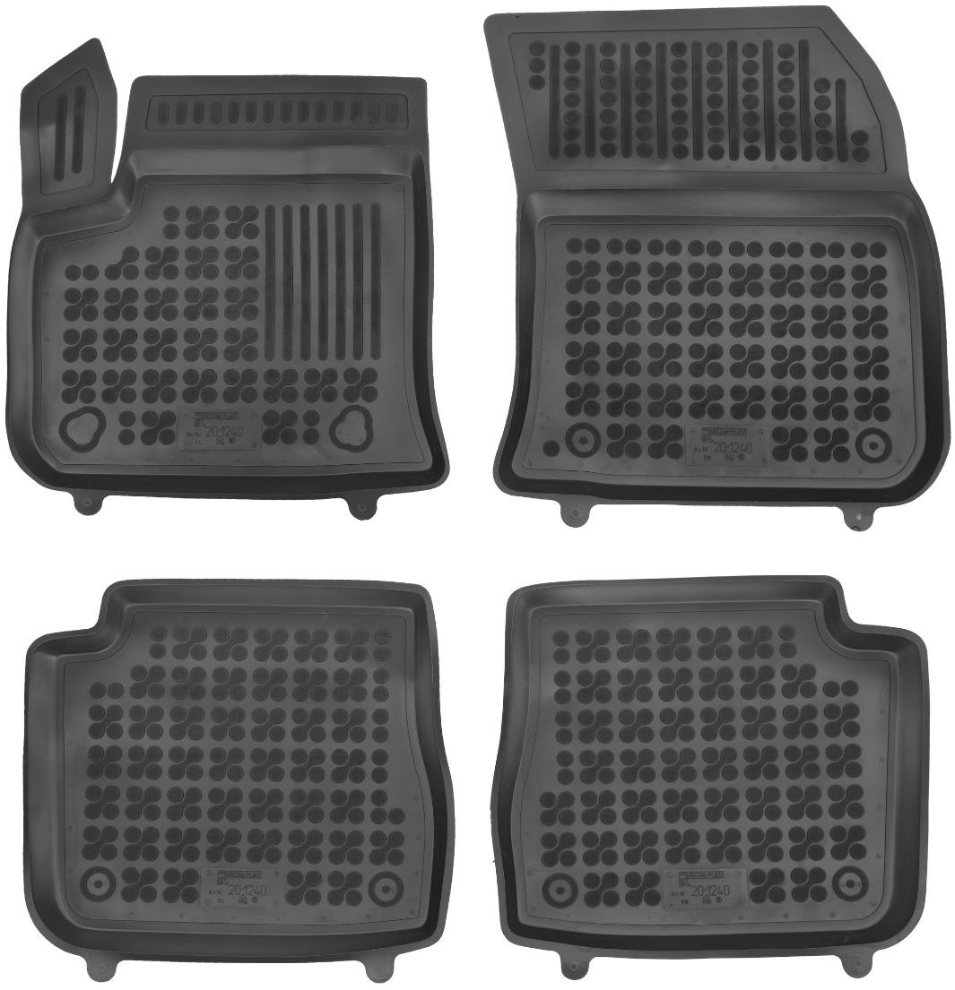 REZAW-PLAST Gumové autokoberce, Citroen e-C4 III, 2020-; Peugeot e-2008 II, 2019-