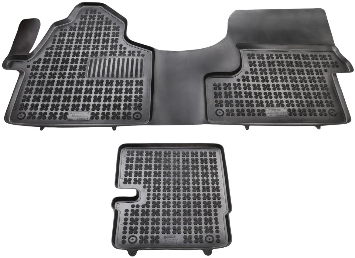 REZAW-PLAST Gumové autokoberce, Mercedes Sprinter II, 2006 – 2018, 2018-, 2 Sedadlá
