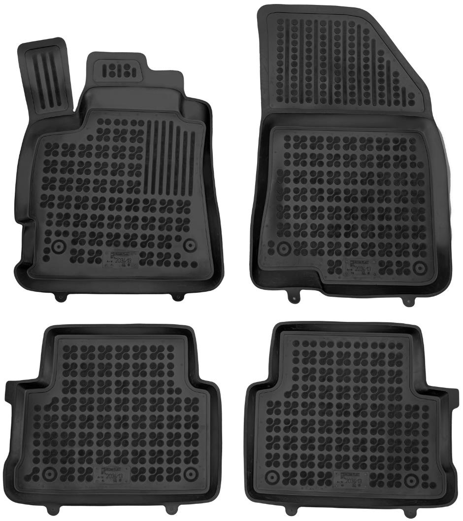 REZAW-PLAST Gumové autokoberce, Dacia Jogger, 2021-, 2. rad, 5 sedadiel