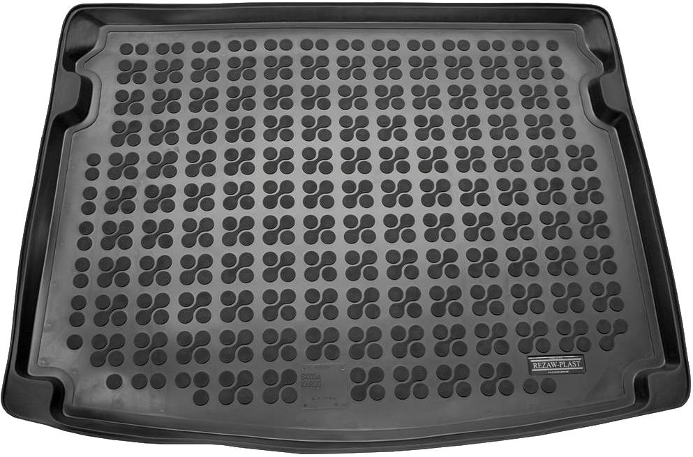 REZAW-PLAST Gumová vaňa do kufra Škoda Karoq, 2017-, verzia 4x2, dojazdové koleso