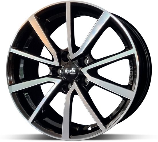 Platin P95 Black 6 × 16 5 × 100 ET35