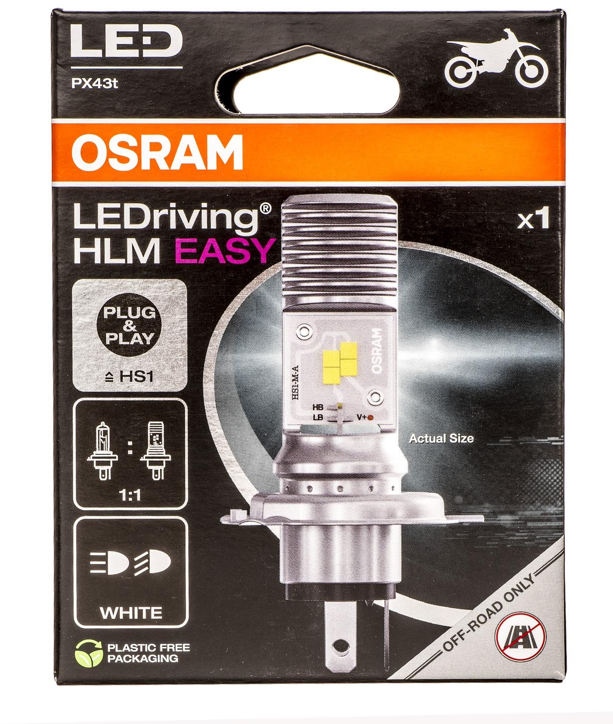 OSRAM žiarovka LED ledriving hlm easy HS1, 1 ks
