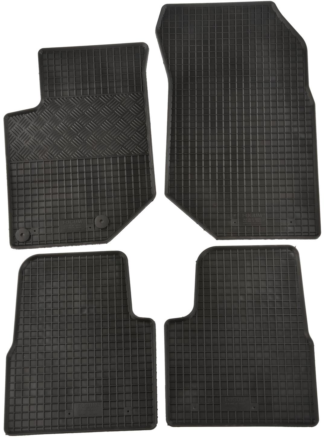 ACI gumové koberčeky čierne (súprava 4 kusov) pre Citroen C4 10/2020-